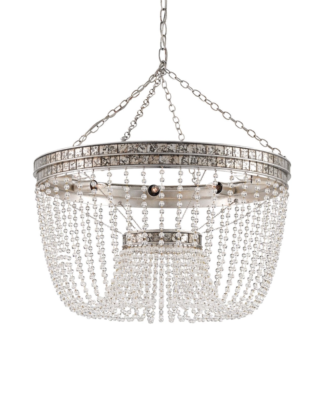 Highbrow Beaded Glass Chandelier